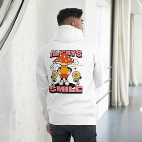 DanielEden  uniseks hoodie Vibing " Always smile "