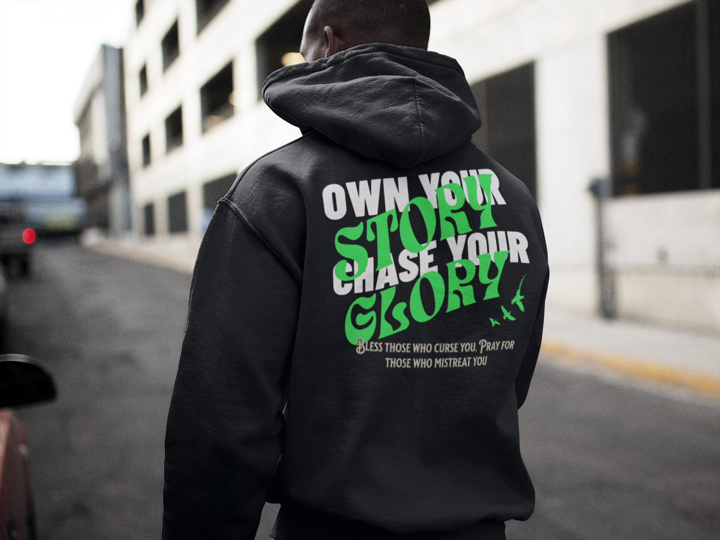 DanielEden Premium hoodie ' Own your Glory "