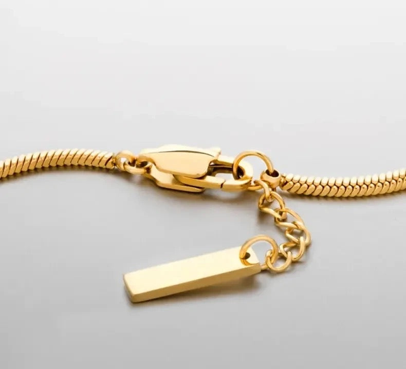 Minimalistisch luxe heren ketting