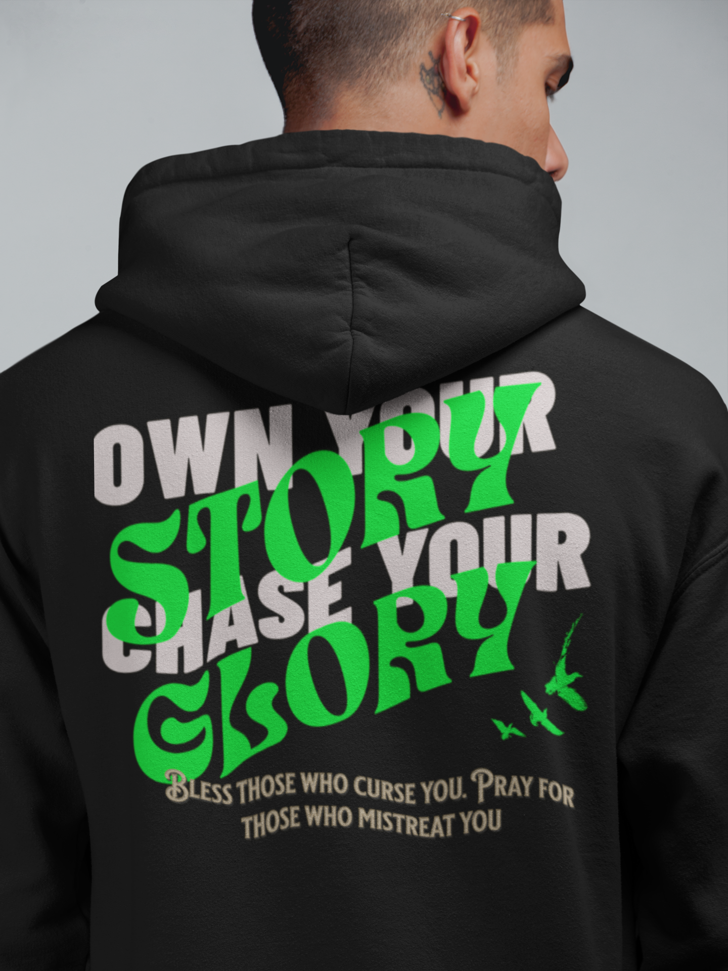 DanielEden Premium hoodie ' Own your Glory "