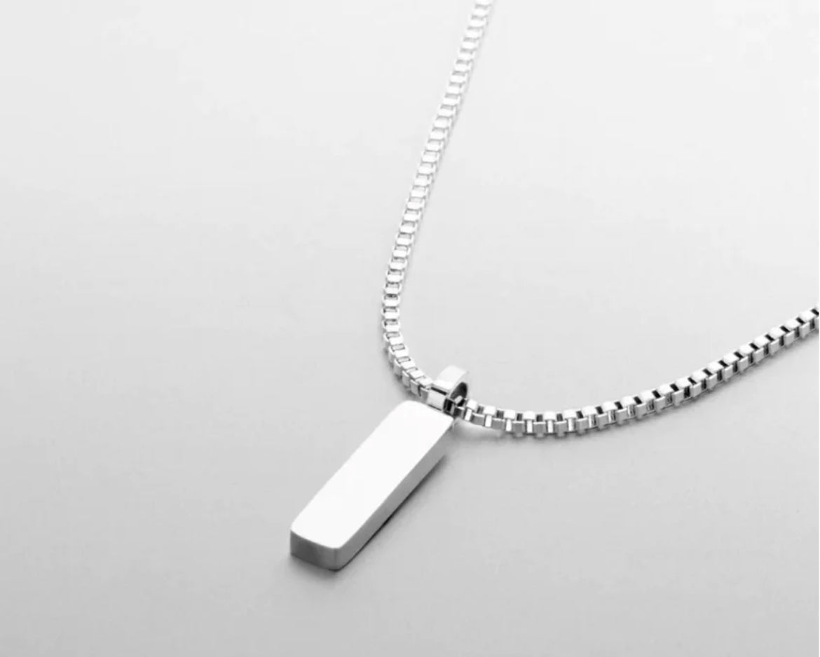 Minimalistisch luxe heren ketting