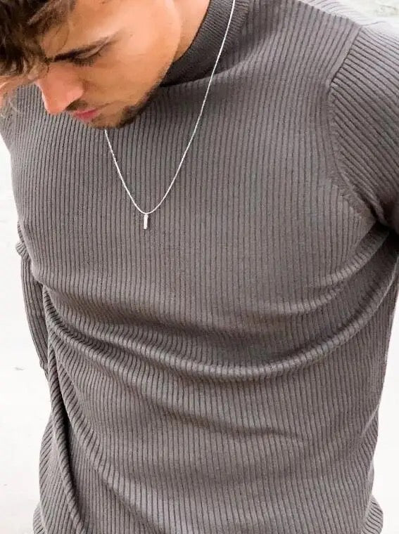 Minimalistisch luxe heren ketting