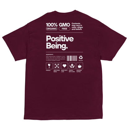 DanielEden Premium heren T-shirt Limited edition "Positive Being"