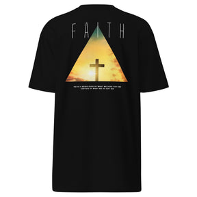 DanielEden Premium zwaar T-shirt voor heren " FAITH"