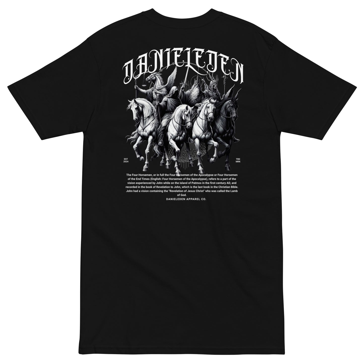 DanielEden Premium T-shirt voor heren " Horsemen "