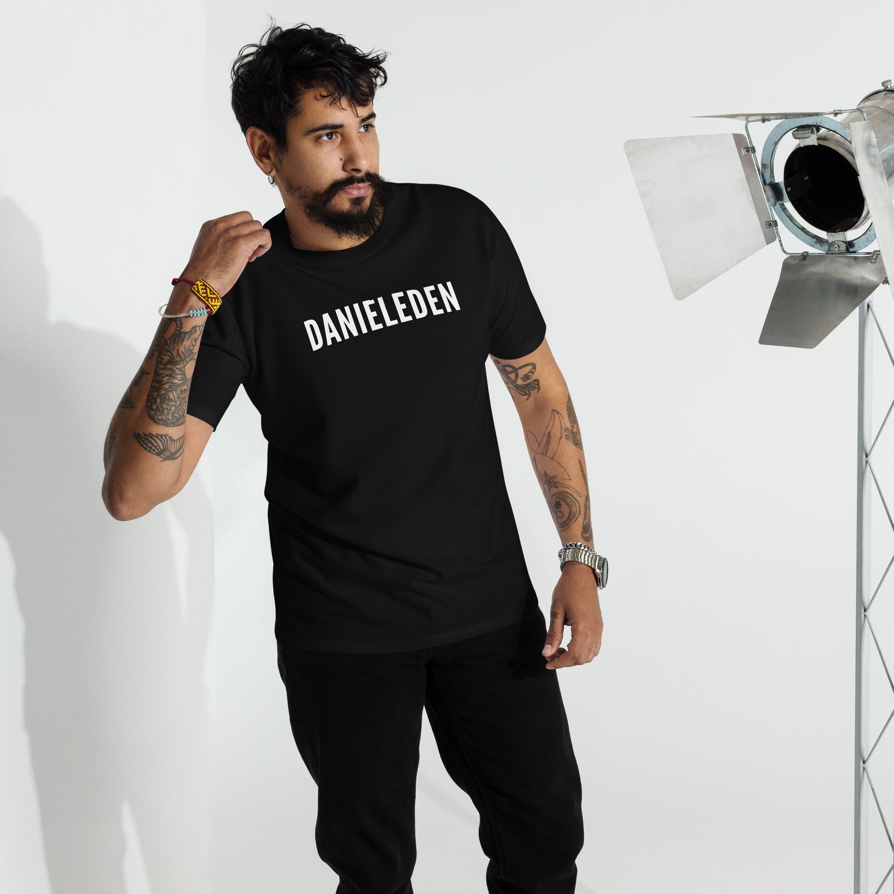 DanielEden Premium zwaar T-shirt voor heren " FAITH"