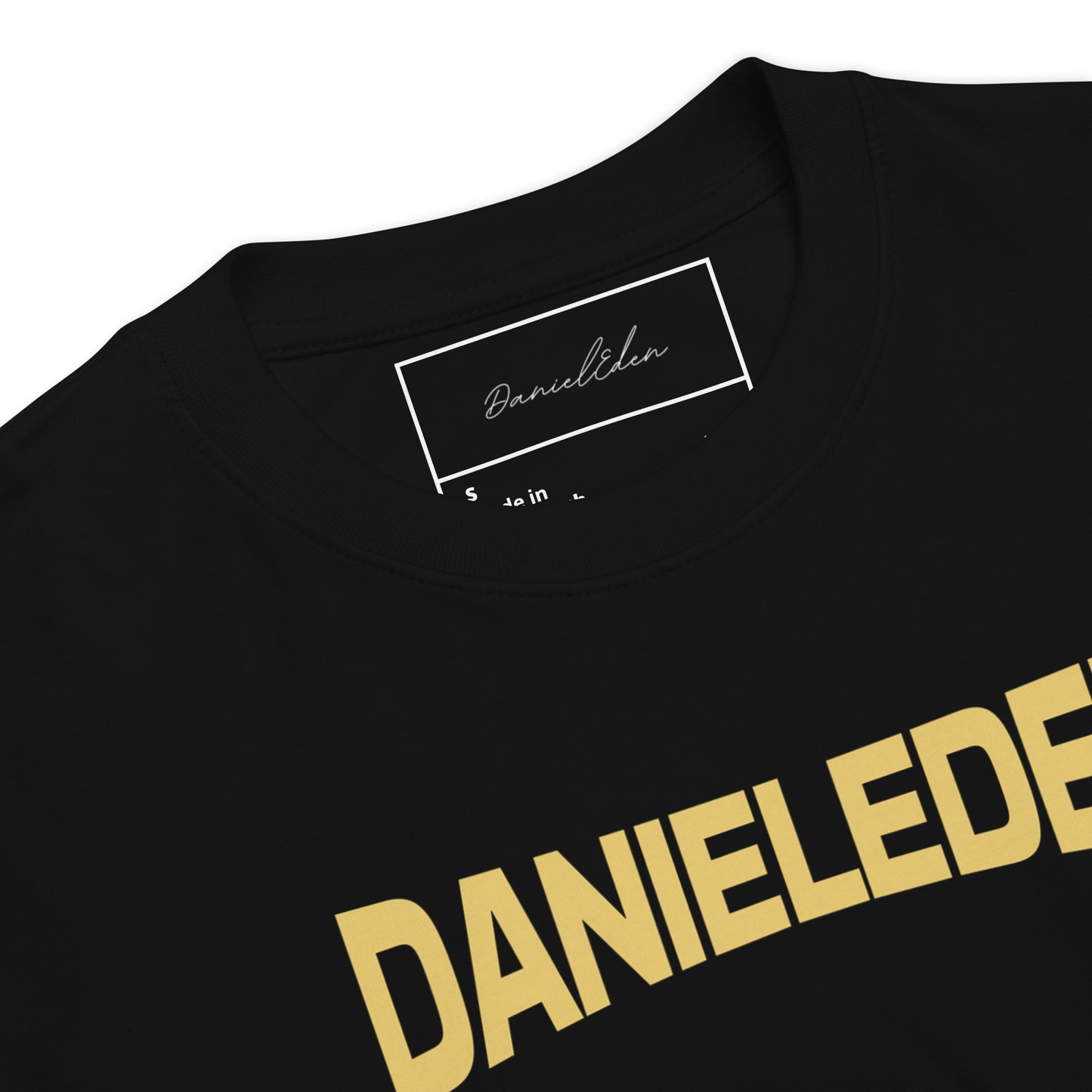 DanielEden Premium zwaar T-shirt voor heren 'Gangster Angel'