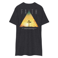 DanielEden Premium zwaar T-shirt voor heren " FAITH"