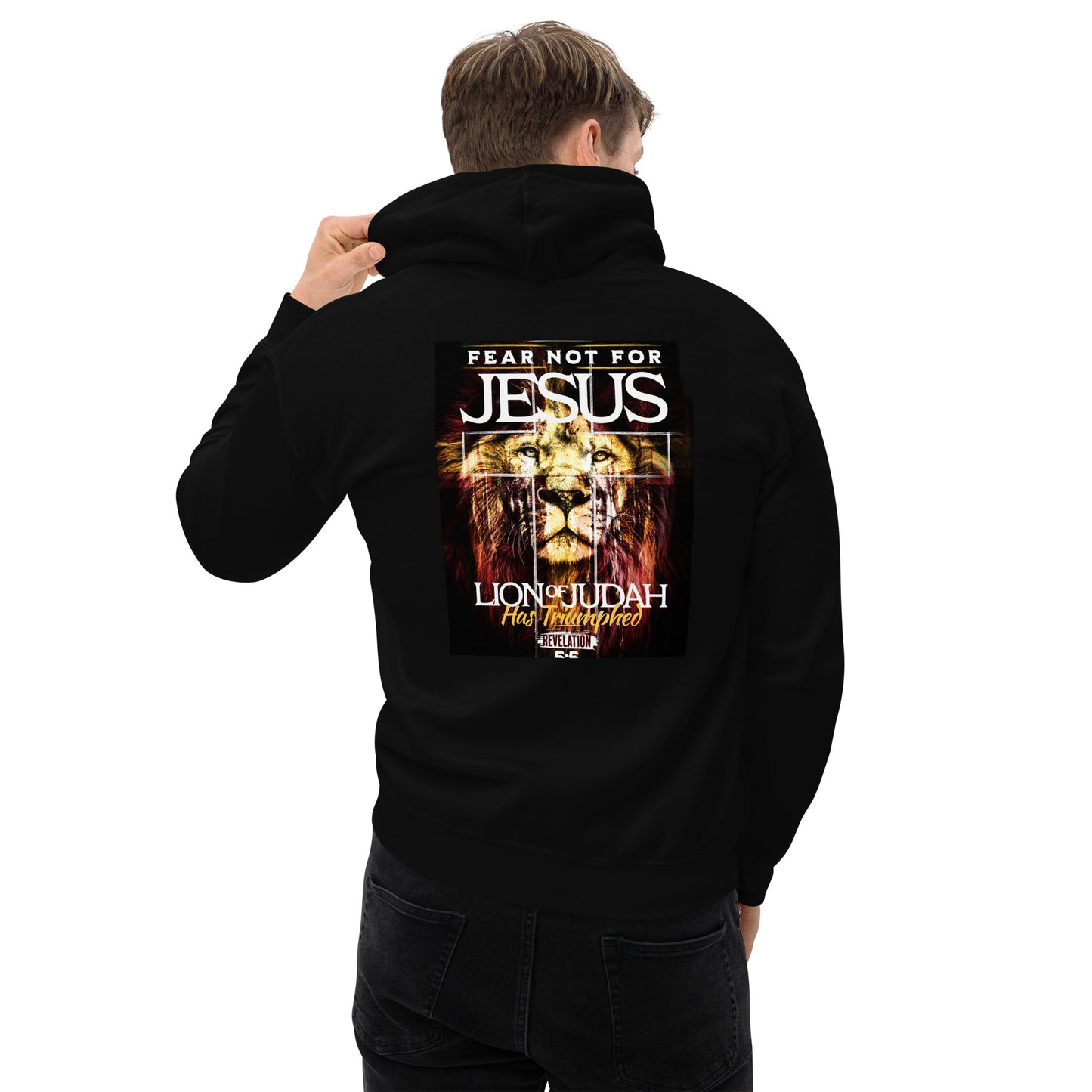 DanielEden premium Uniseks hoodie 'Jesus"