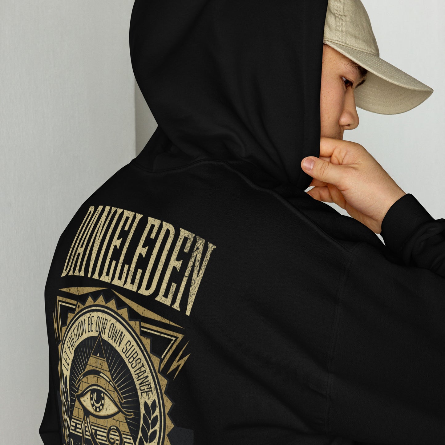DanielEden Premium  hoodie " Eye"