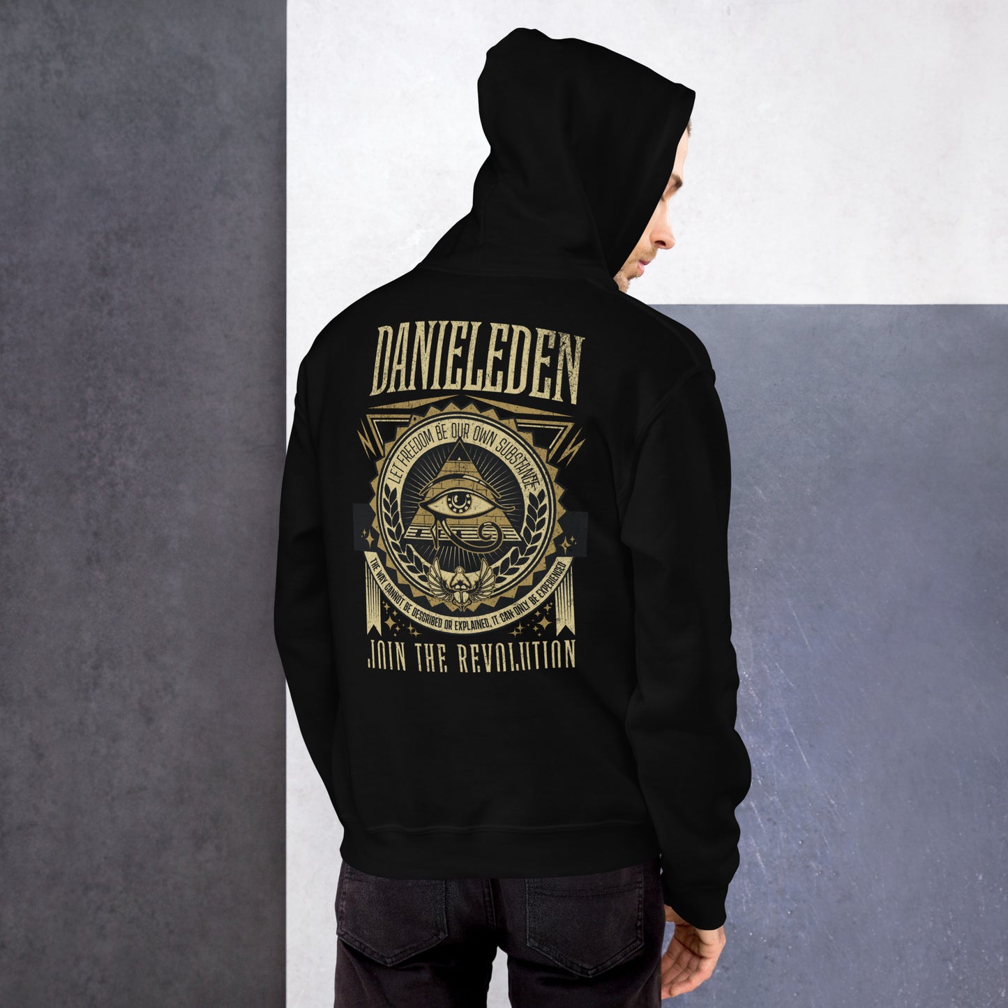 DanielEden Premium  hoodie " Eye"