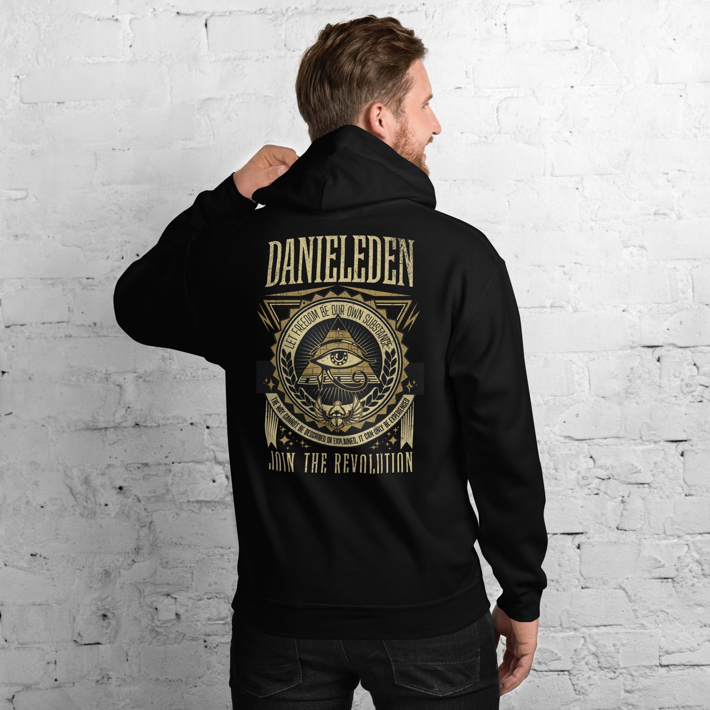 DanielEden Premium  hoodie " Eye"