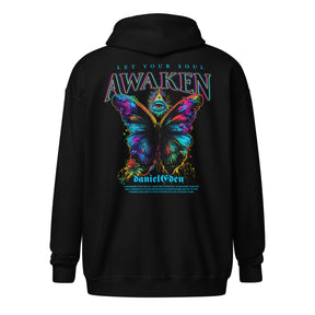DanielEden heavy blend zip hoodie “ Awaken “