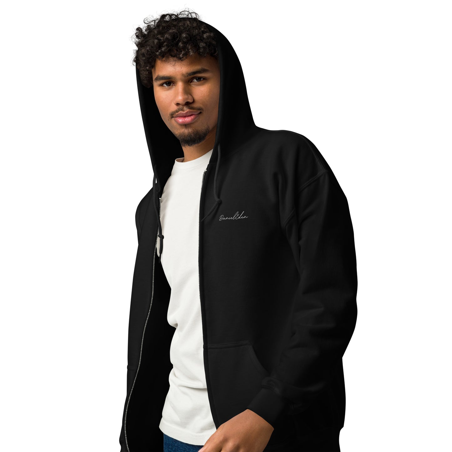 DanielEden heavy blend zip hoodie " STOICISM"