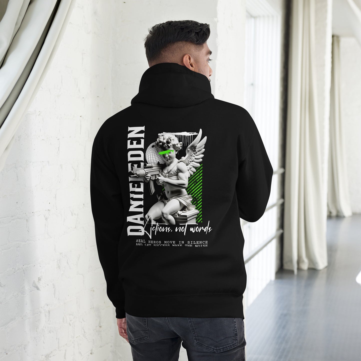 DanielEden Premium hoodie " Ganstah Angel "