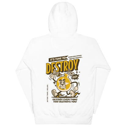 DanielEden Premium Vibing uniseks hoodie " Destroy"
