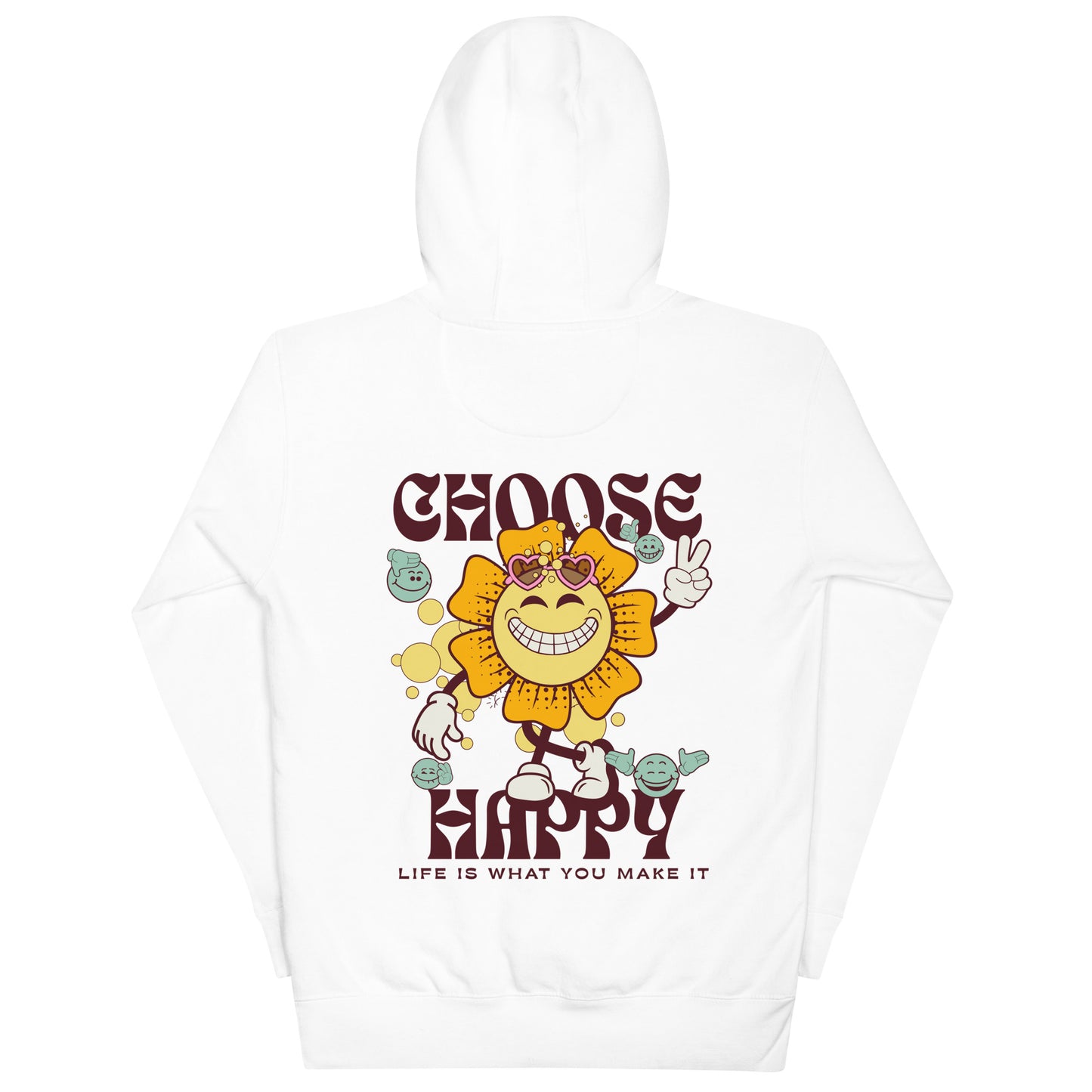 Daniel Eden Premium Vibing line hoodie " Happiness"