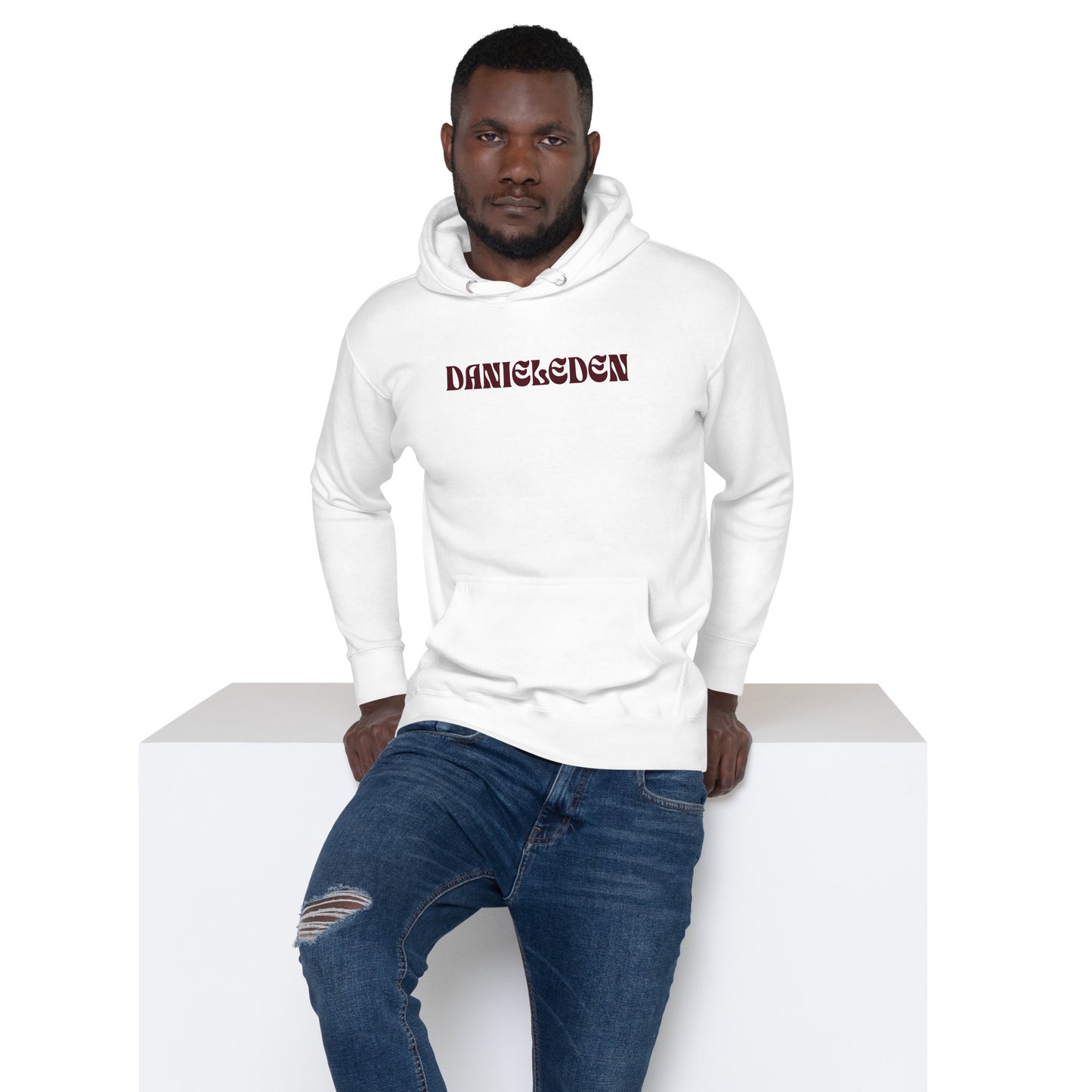 Daniel Eden Premium Vibing line hoodie " Happiness"