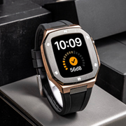 The Athlete Black with Rose Gold