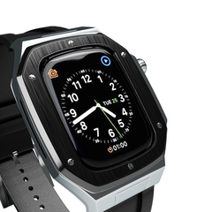 The Athlete Silver with black
