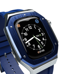 The Athlete Blue Silver