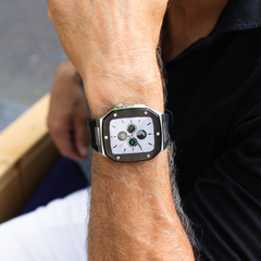 The Athlete Silver with black