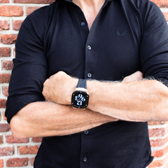 The Athlete Black with Rose Gold