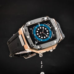 The Athlete Black with Rose Gold