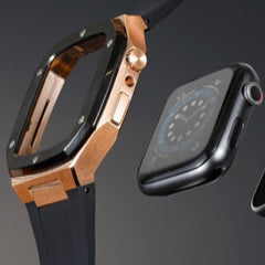 The Athlete Black with Rose Gold