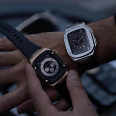The Athlete Black with Rose Gold